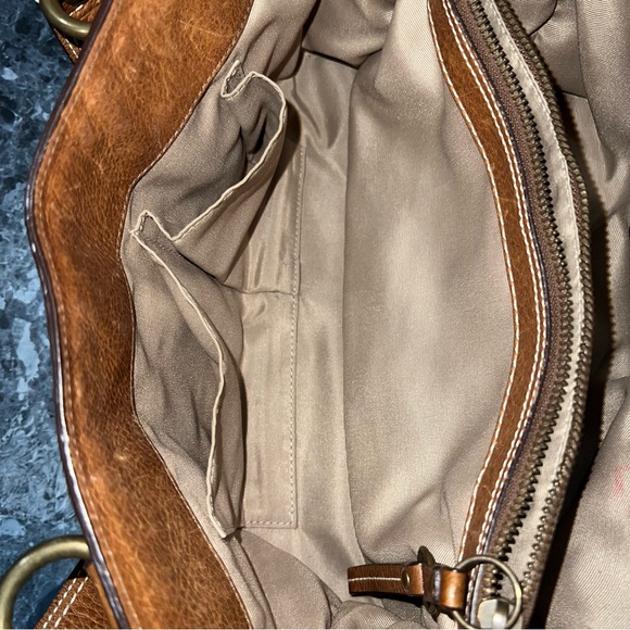 Vintage Coach Animal Print Canvas and Leather Purse - Picture 10 of 11